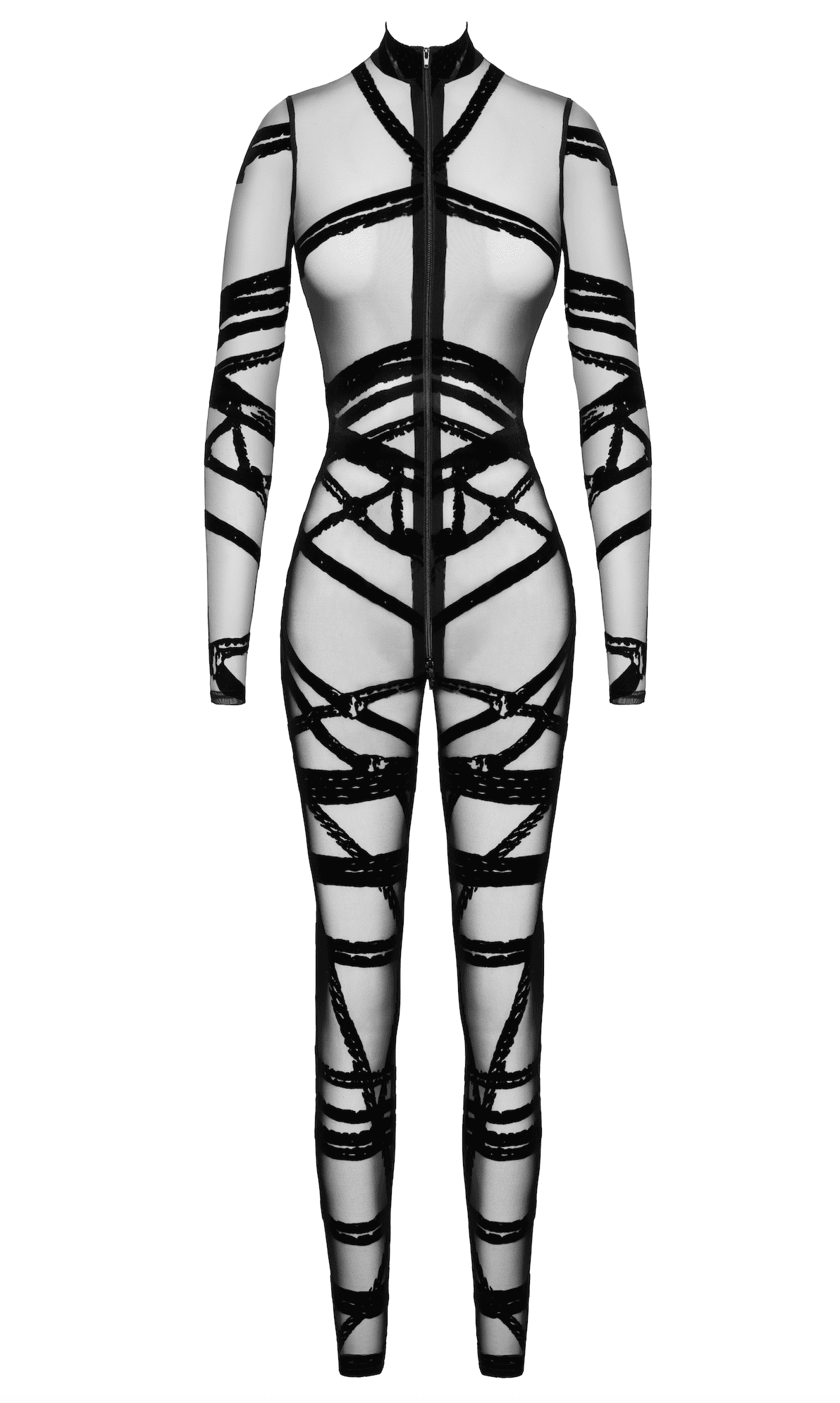 F357 Bondesque Catsuit transparent
