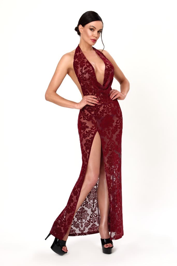 Noir Handmade F424 Masquerade Maxi Dress