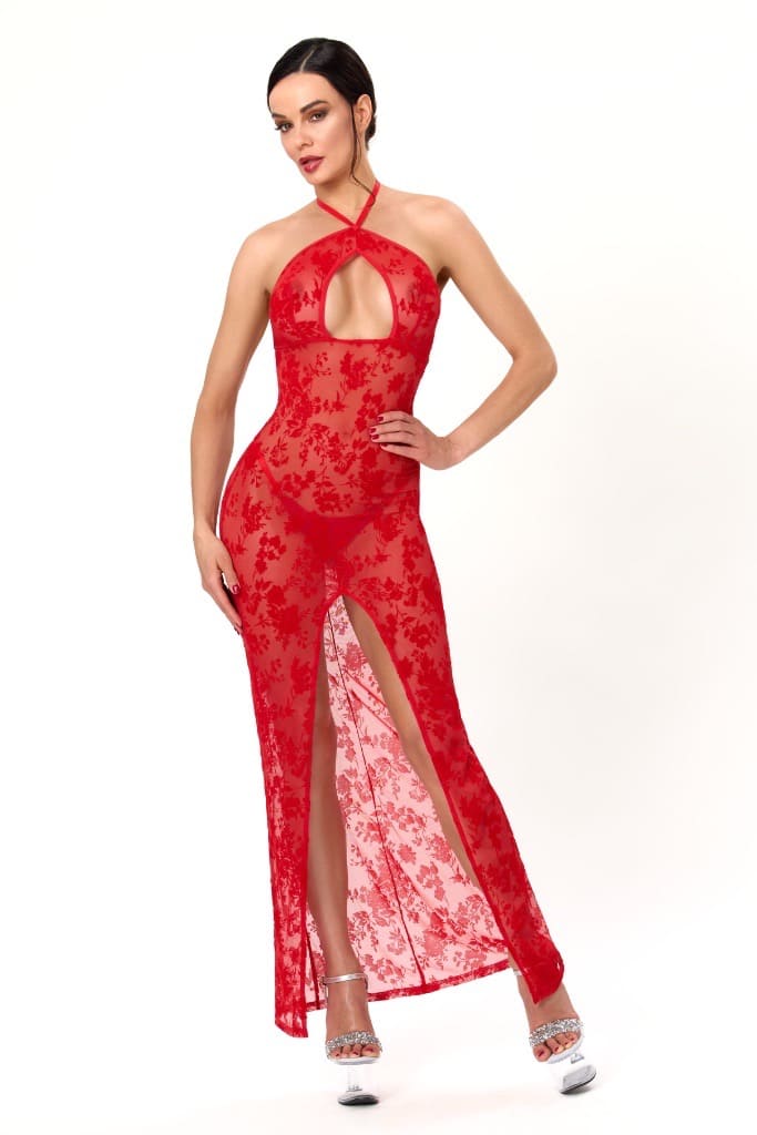 Noir Handmade F418 Plaything Maxi Dress