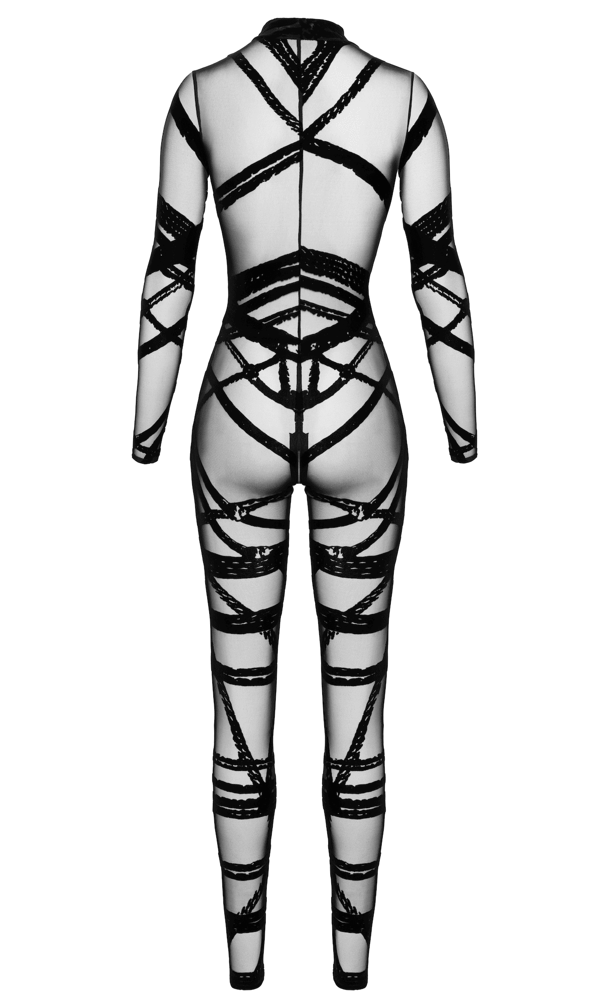 F357 Bondesque Catsuit transparent