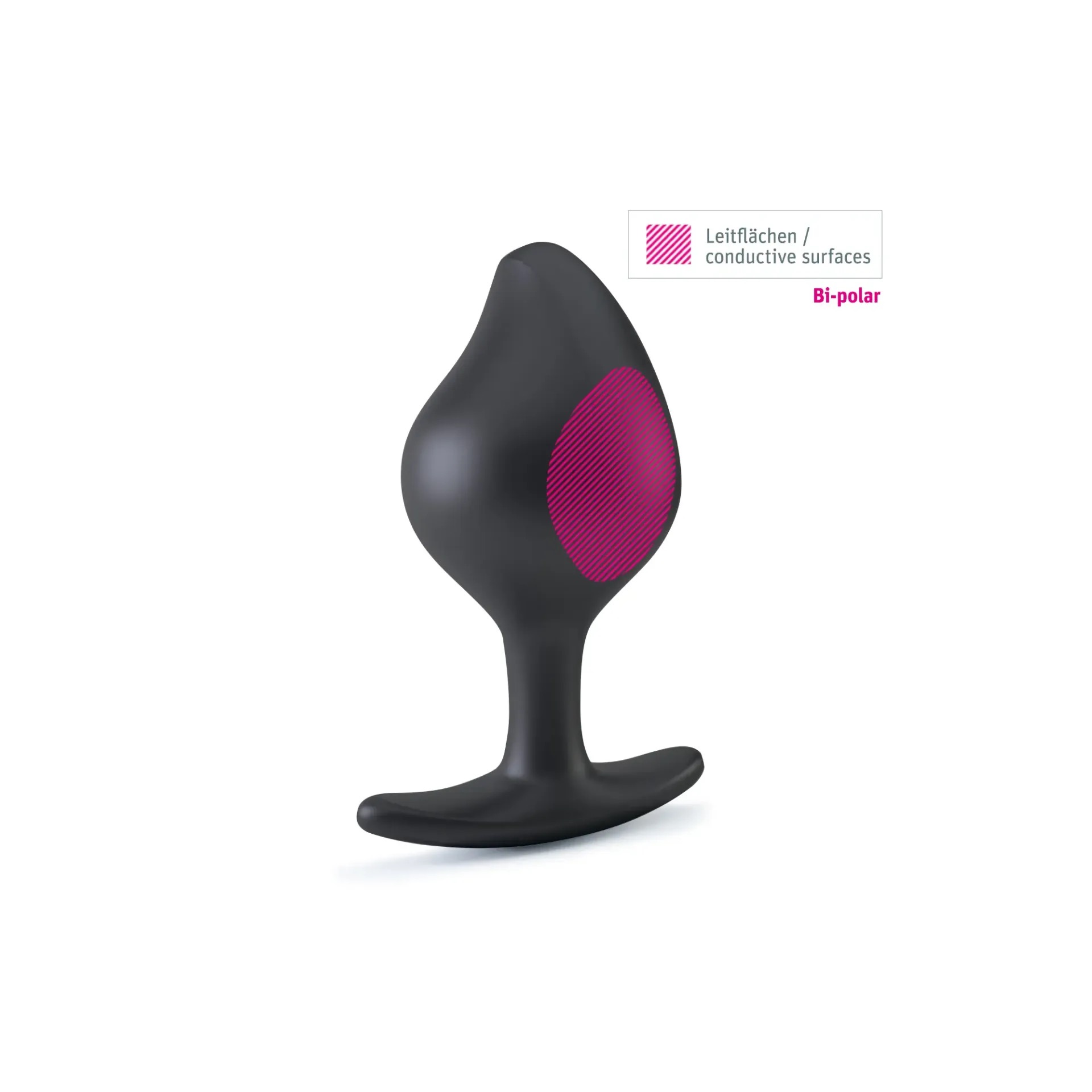 Mystim Buttplug Rocking Force L, Analplug, E-Stim Plug, Elektrostimulation 46271