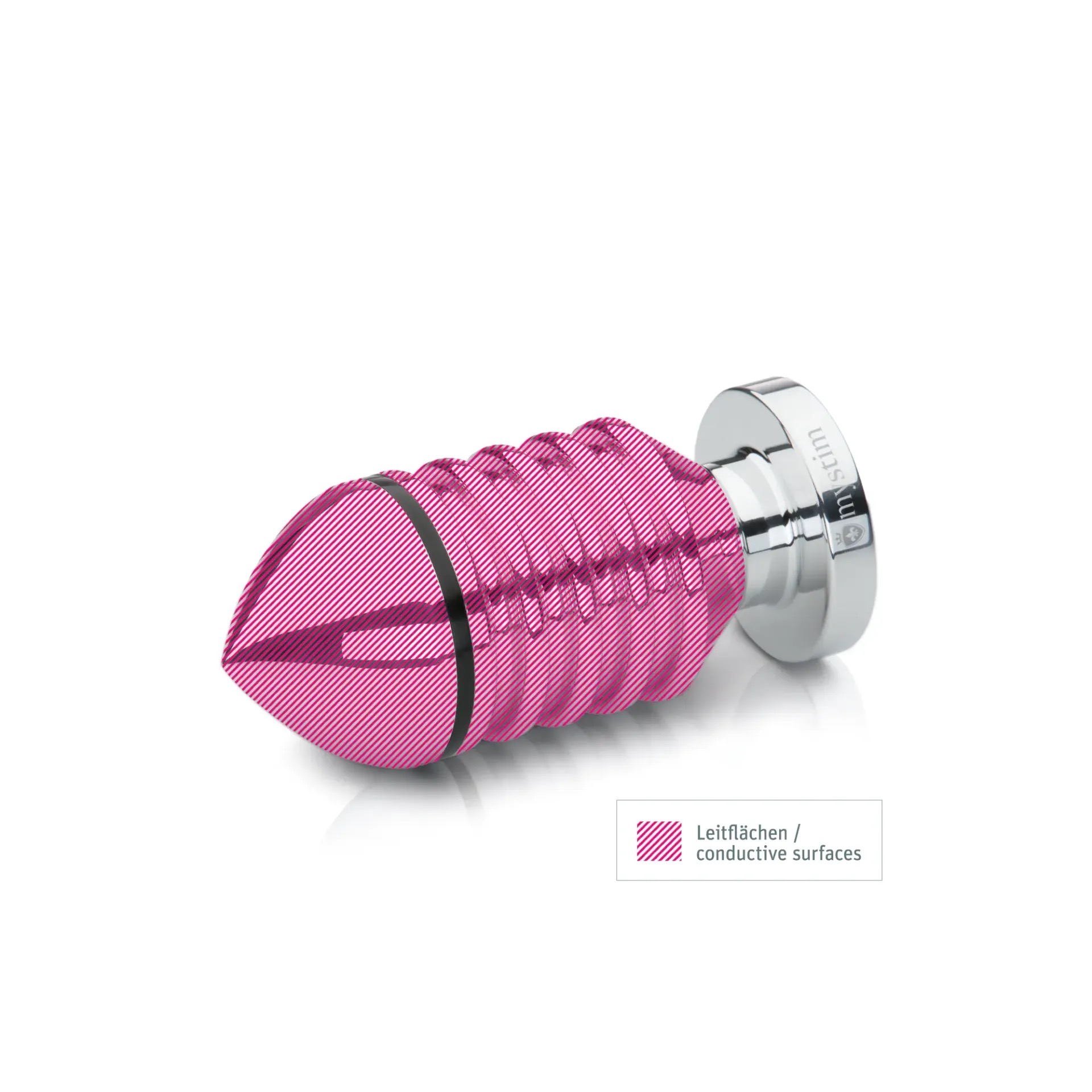 Mystim Hector Helix Buttplug S, Analplug, E-Stim Plug, Elektrostimulation, 46205