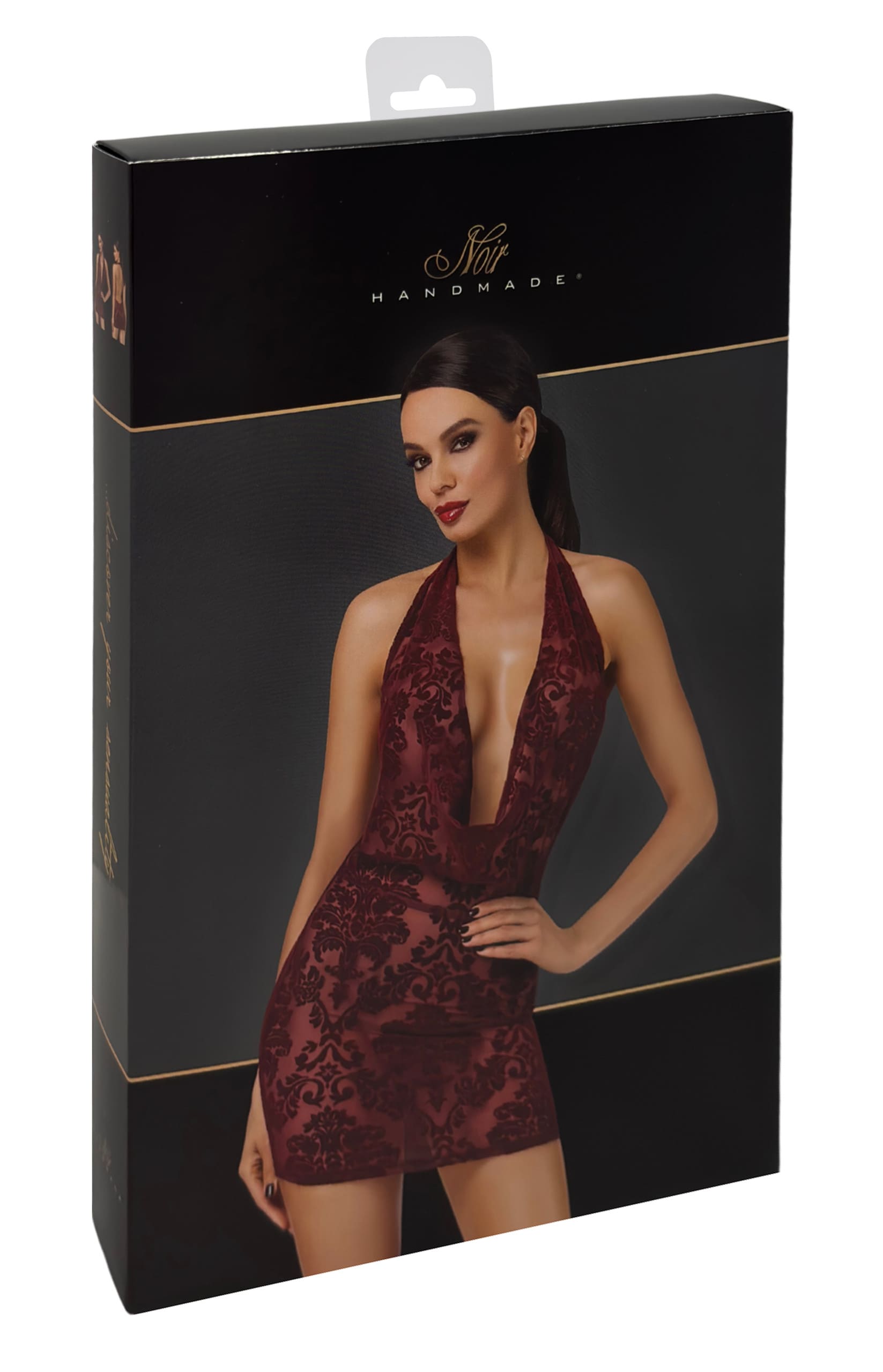 Noir Handmade F385 Kink Royal Kaskaden Minikleid Noir Handmade F385 Kink Royal Kaskaden Minikleid