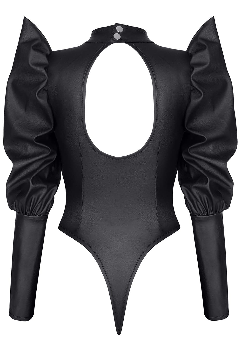 demoniq BRGiuditta001 - Body aus schwarzem, elastischem Öko-Leder demoniq BRGiuditta001 - Body aus schwarzem, elastischem Öko-Leder