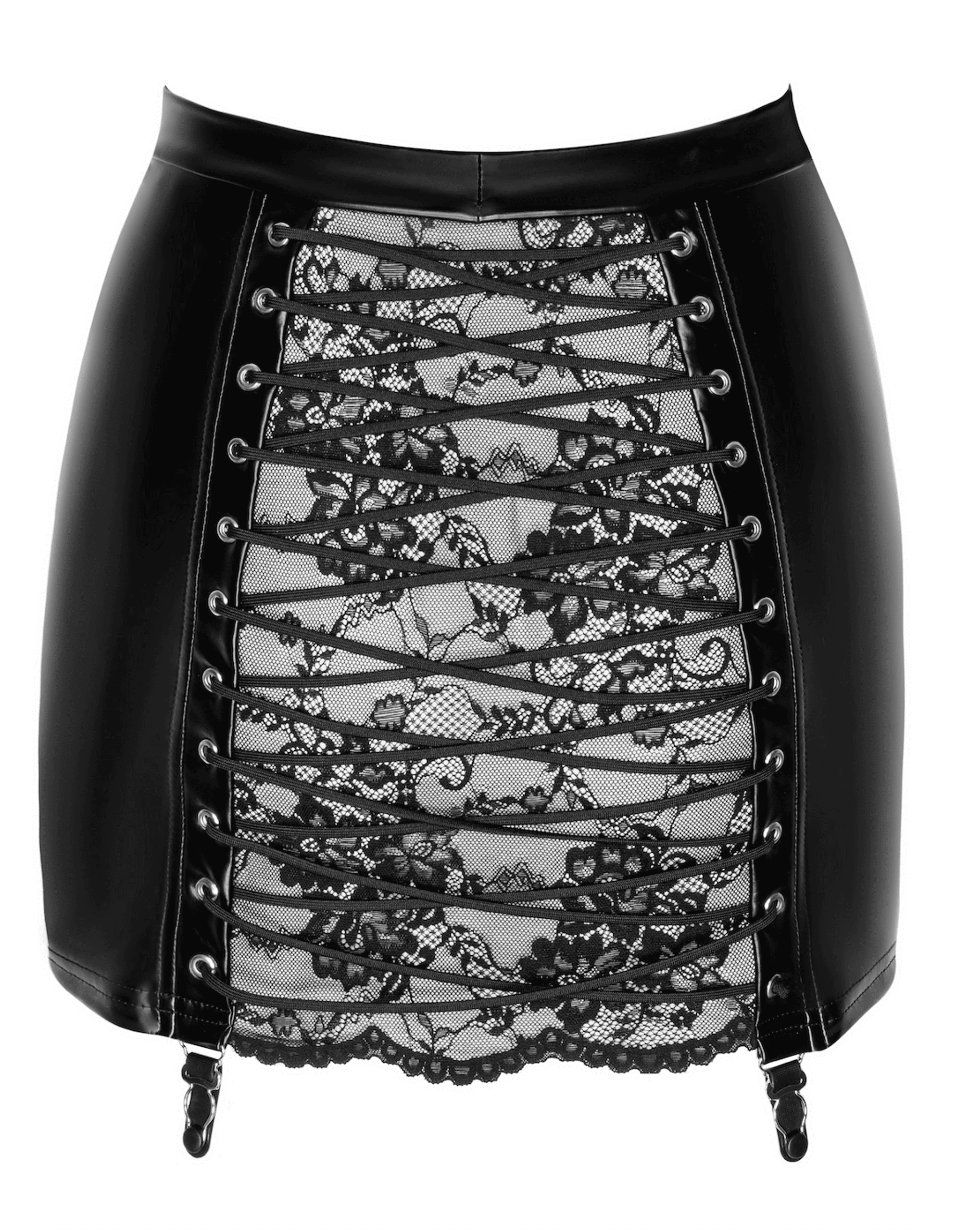 Noir Handmade F341 Korsett - Minirock