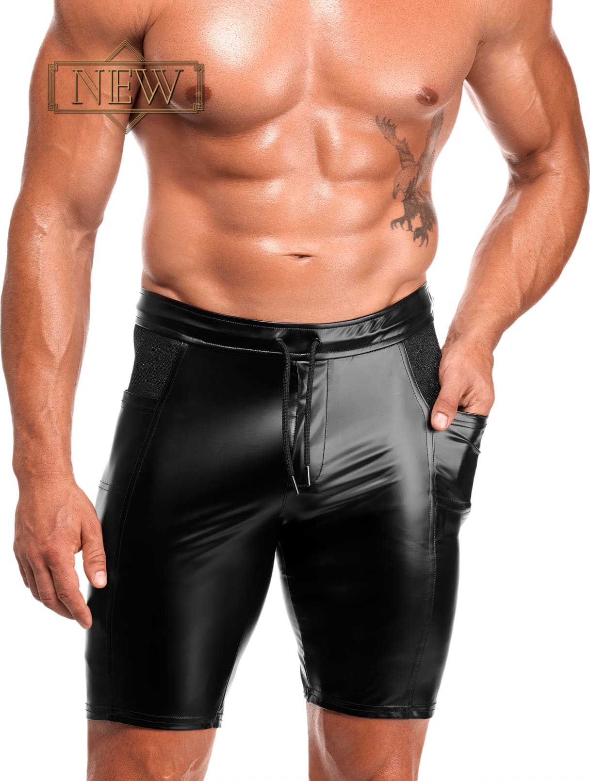 Noir Handmade H089 Onyx Hybrid Bikershorts