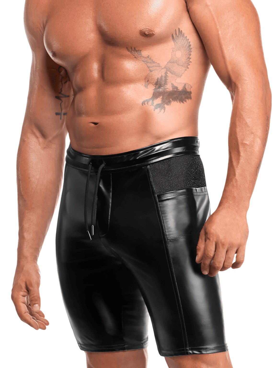Noir Handmade H089 Onyx Hybrid Bikershorts