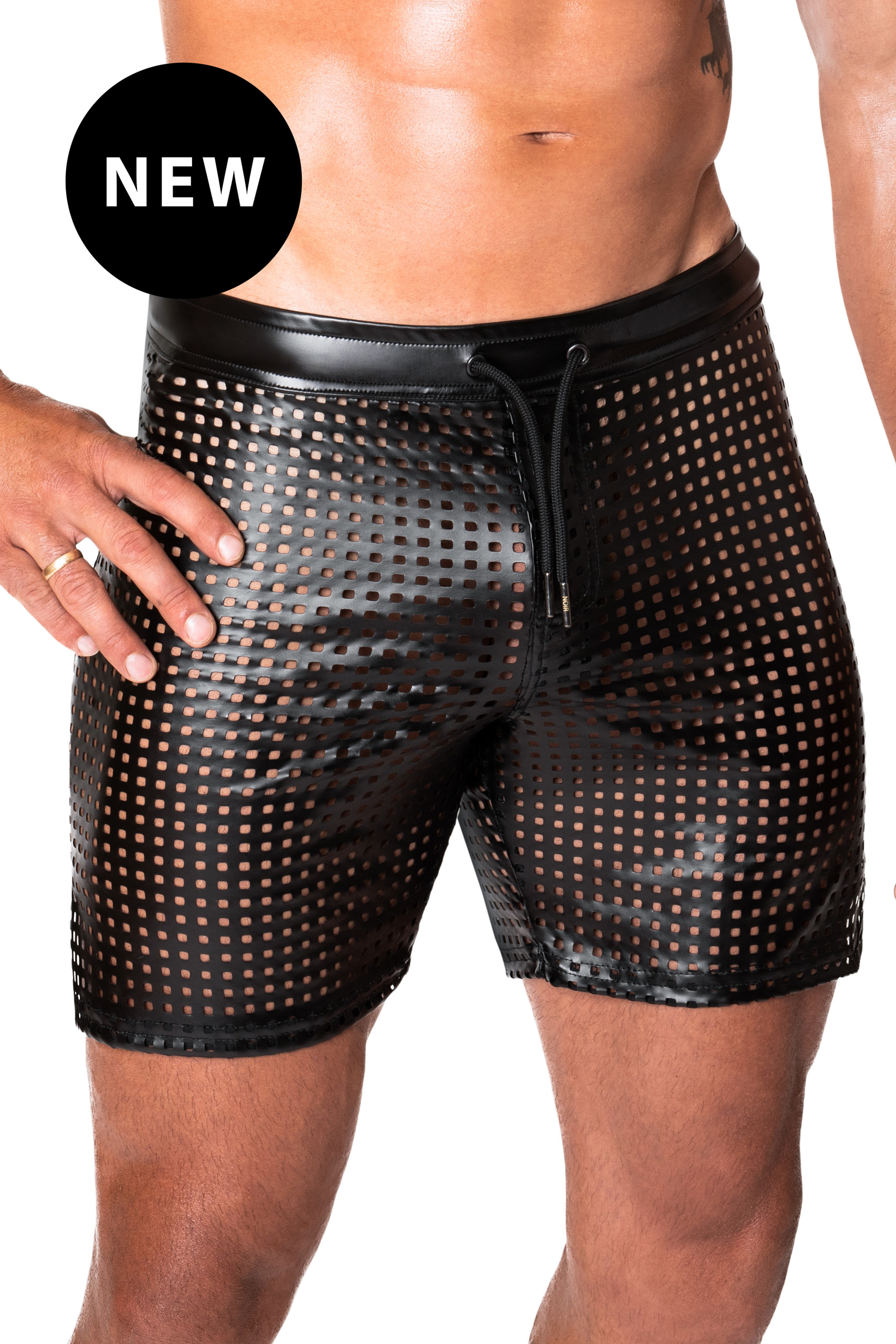  Noir Handmade H077 Mayhem Biker Shorts