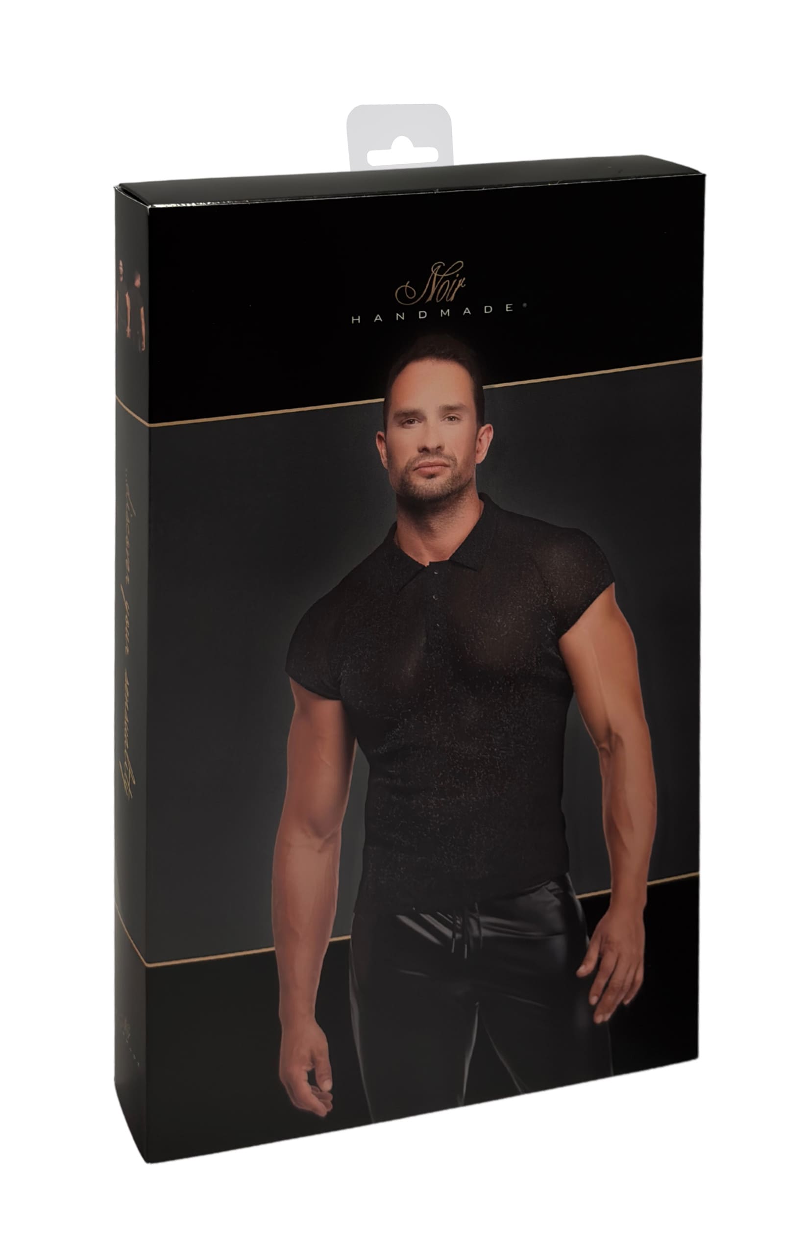 Noir Handmande H082 Onyx veil Polo Transparent