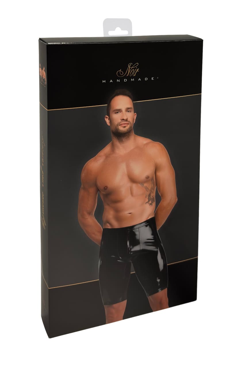 Noir Handmade H094 Voltage PVC Biker Shorts