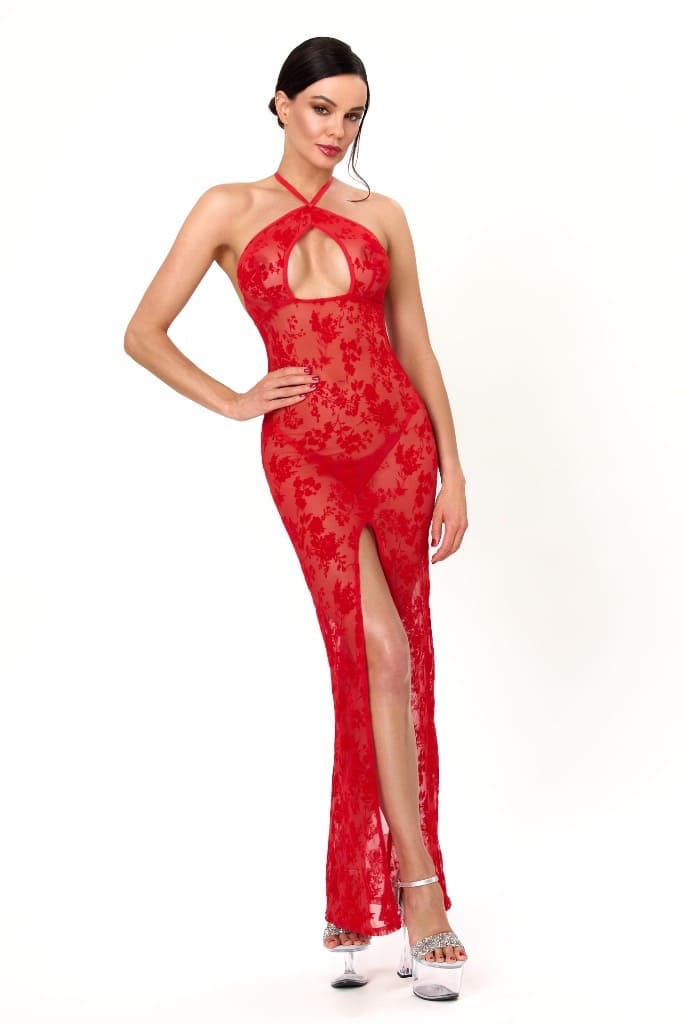 Noir Handmade F418 Plaything Maxi Dress