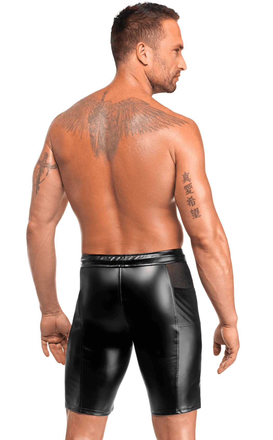 Noir Handmade H089 Onyx Hybrid Bikershorts
