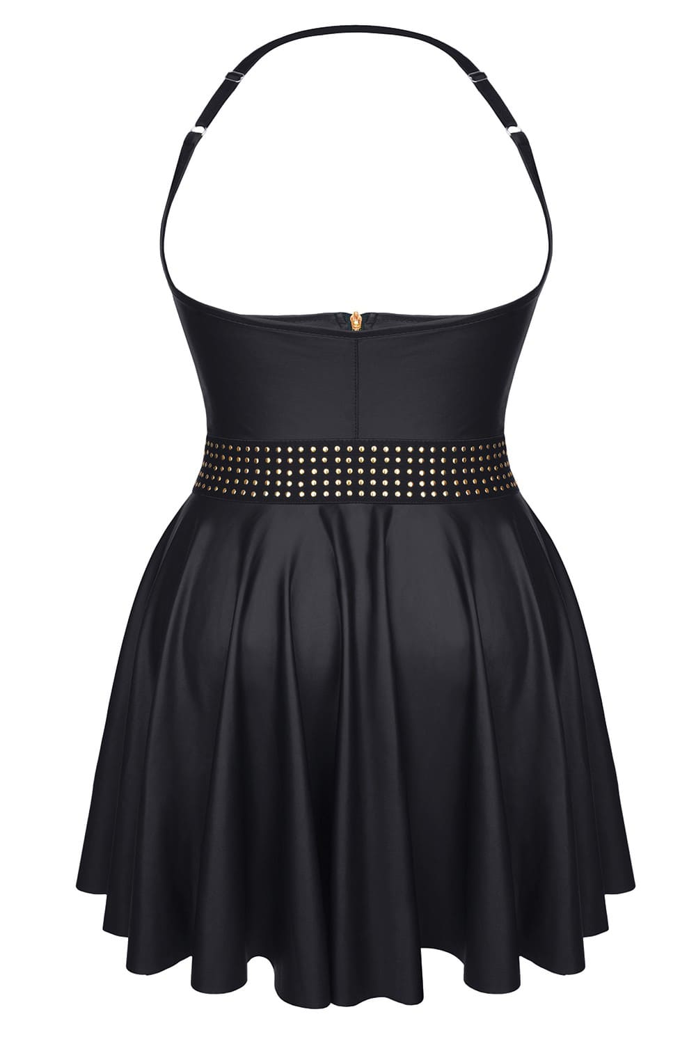 demoniq CBAva001 Wetlook Kleid Brustfrei demoniq CBAva001 Wetlook Kleid Brustfrei