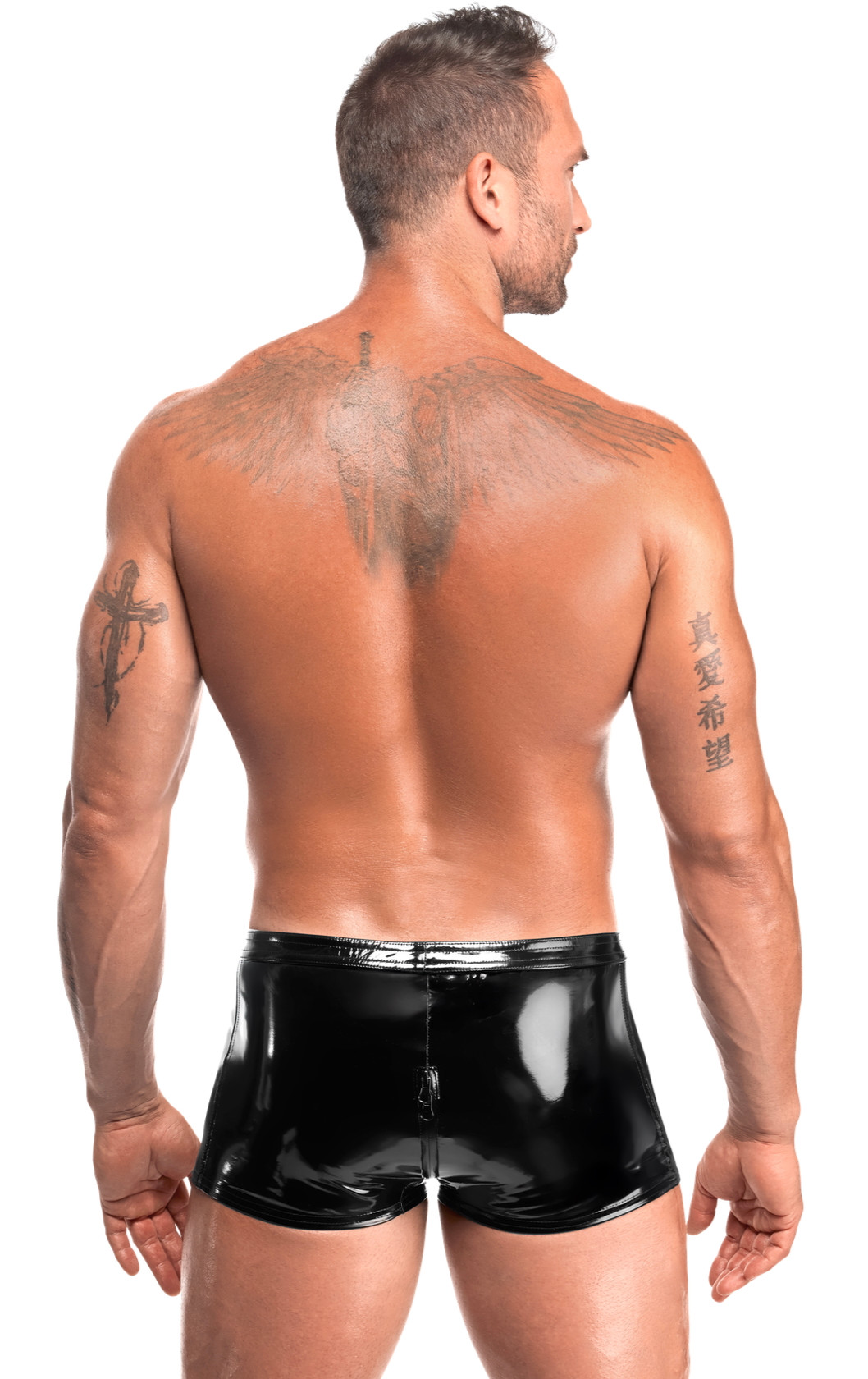 Noir Handmade H095 Voltage PVC Shorts